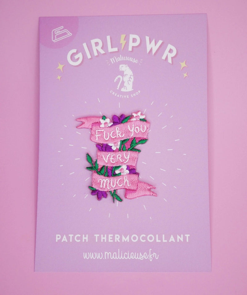 MALICIEUSE Fuck you very much patch