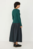 SKFK Ekilore cardigan G5 green women