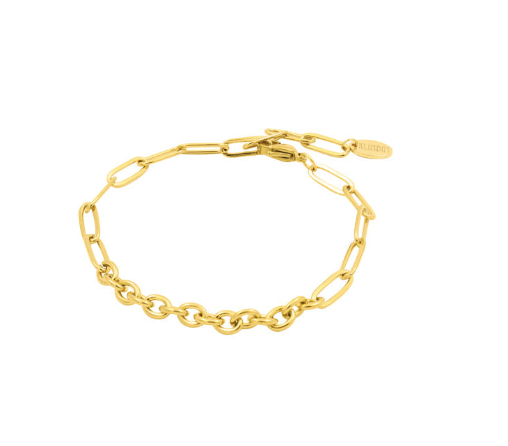 KLIMBIM Seq bracelet gold