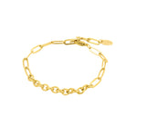 KLIMBIM Seq bracelet gold