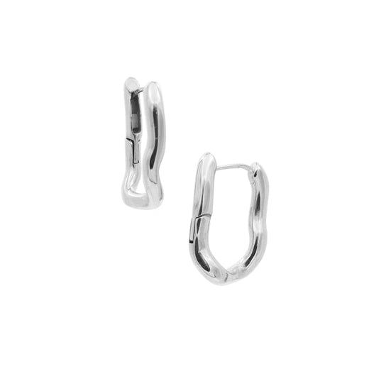KLIMBIM Elf earrings silver
