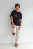 TWOTHIRDS Garryvoe t-shirt navy men