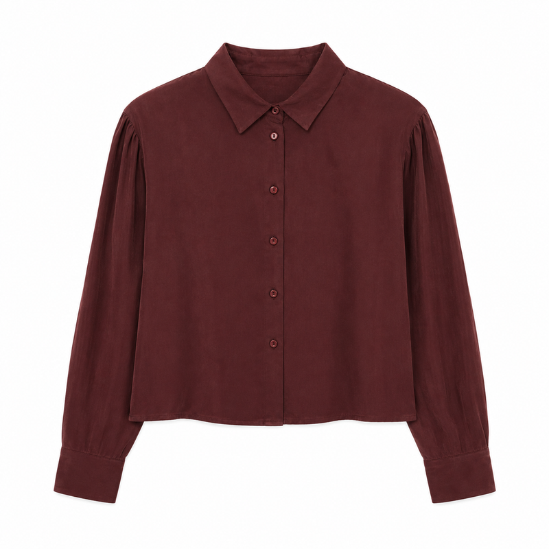 GIVN BERLIN Savannah blouse wine red women