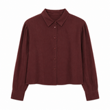 GIVN BERLIN Savannah blouse wine red women