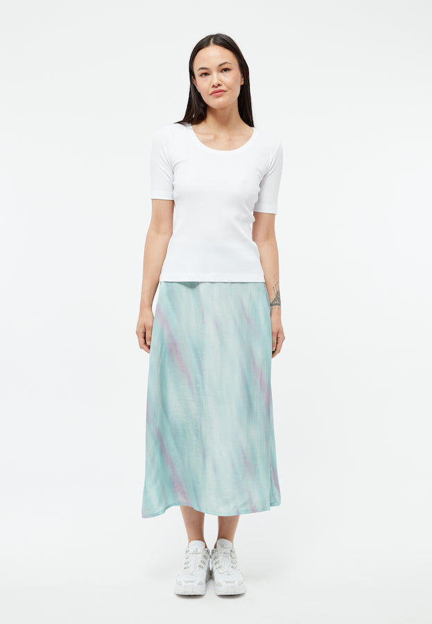 GIVN BERLIN Vana skirt graphite green english violet women