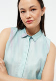 GIVN BERLIN Xenia blouse graphite green english violet women