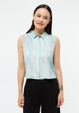 GIVN BERLIN Xenia blouse graphite green english violet women