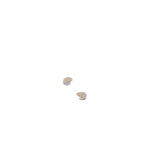BRASSCAKE Half circle studs earrings