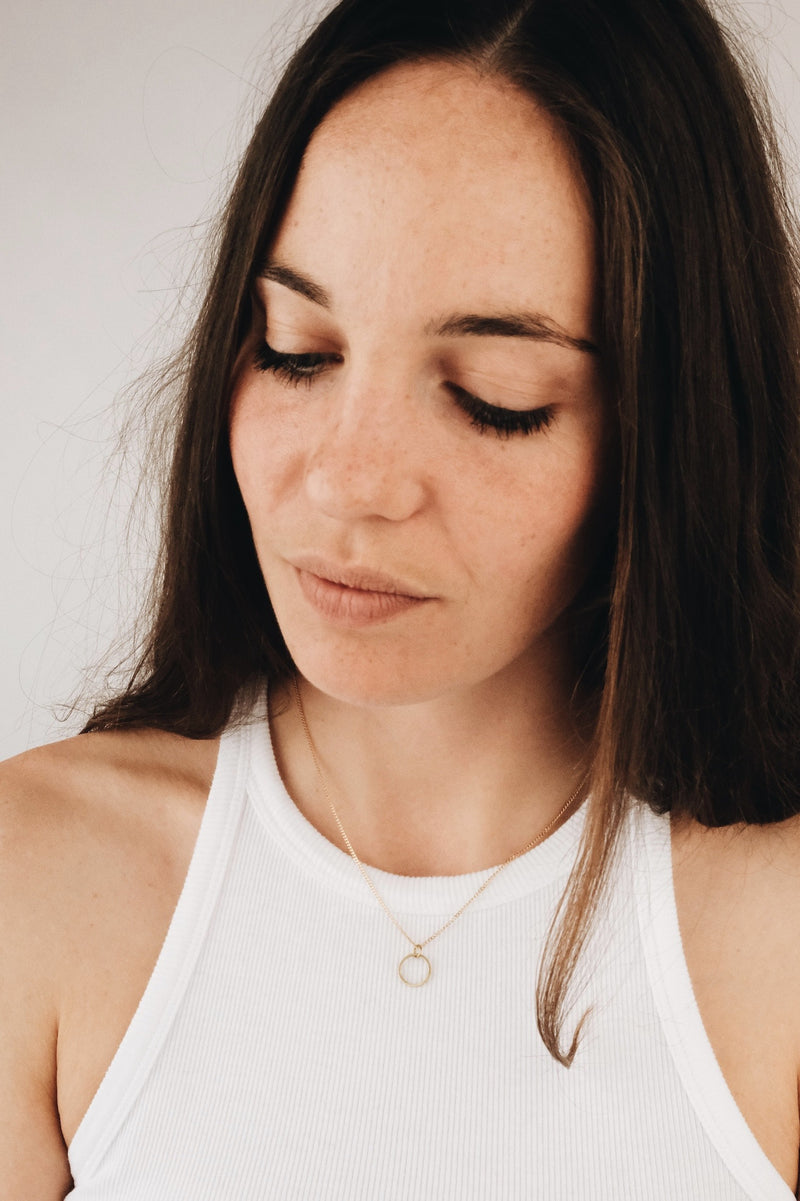 BRASSCAKE Circle necklace