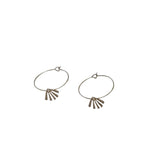 BRASSCAKE Harlow hoops earrings