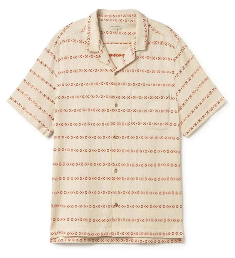 TWOTHIRDS Heringsdorf adobe jacquard ecru men