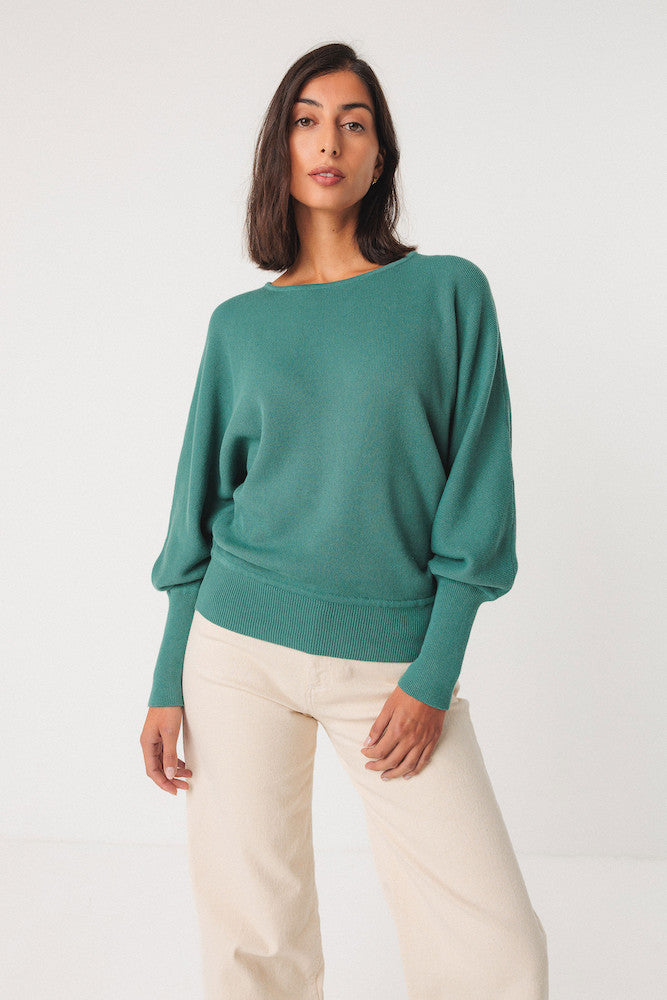 SKFK Ibar jumper G7 sage green women