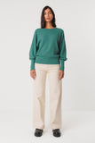 SKFK Ibar jumper G7 sage green women