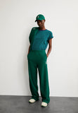 ARMEDANGELS Idaara stripes t-shirt emerald green blue noon women