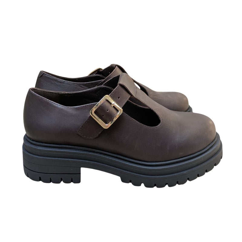 JUTELAUNE Emma loafers brown women