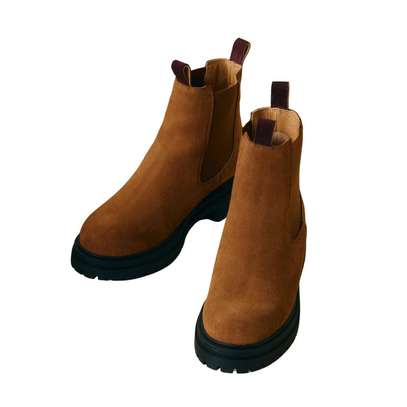 JUTELAUNE Mischa chelsea boots brown women