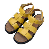 JUTELAUNE Selma multistrap sandals yellow women