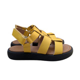 JUTELAUNE Selma multistrap sandals yellow women