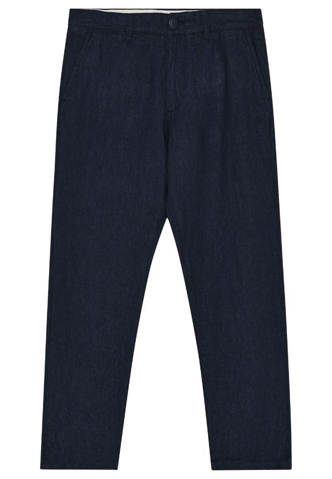 KCA 1070060 Chuck regular linen pants 1450 total eclipse men