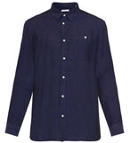 KCA 1090011 Linen shirt 1450 total eclipse men