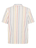 KCA 1090183 Relaxed stripe short sleeve shirt 8032 multicolor stripe men