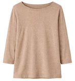 KLITMØLLER Gudrun longsleeve t-shirt cashew women