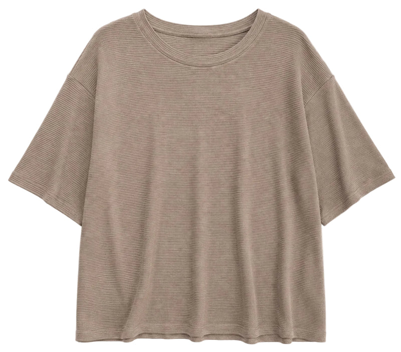KLITMØLLER Payton tee taupe women