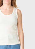 KLITMØLLER Rib top cream women