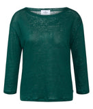 KLITMØLLER Gudrun longsleeve t-shirt moss green women