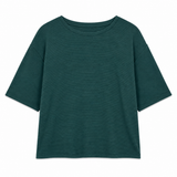 KLITMØLLER Payton tee moss green women