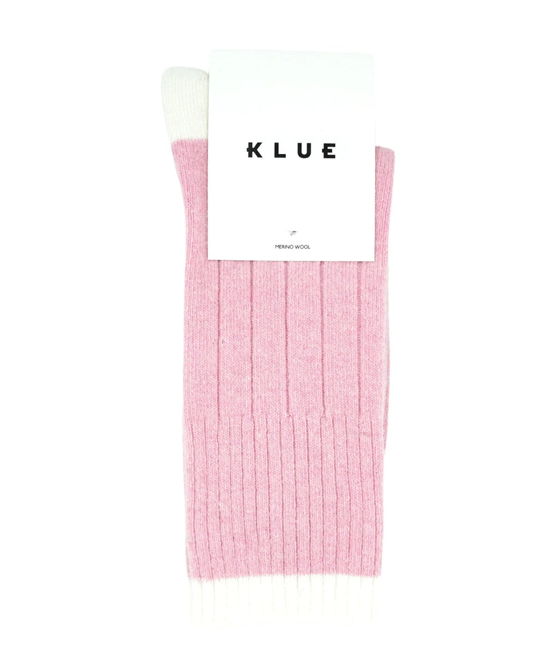 KLUE Merino wool socks bands pink women
