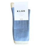 KLUE Merino wool socks bands blue women