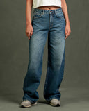 KUYICHI Lucy loose jeans atlantic ocean women