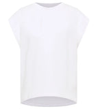 LANIUS 14671 Short-sleeved sweatshirt 100 white women