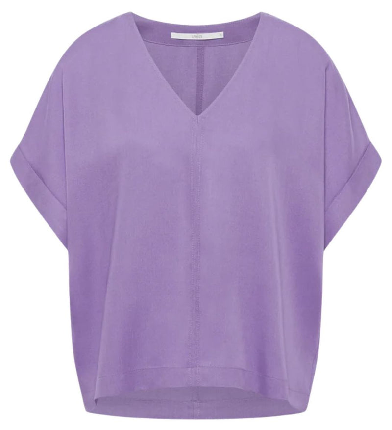 LANIUS 14181 Tencel blouse 487 purple haze women