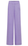 LANIUS 14190 Wide leg trousers 487 purple haze women