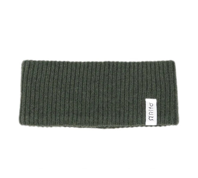 RIFO Lara headband forest green women