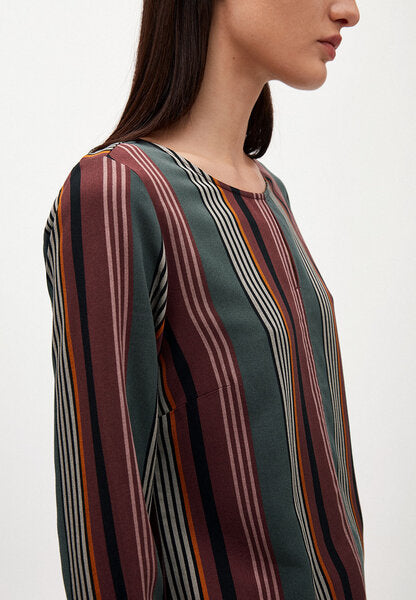 ARMEDANGELS Vendlaa Clustered Stripes blouse women