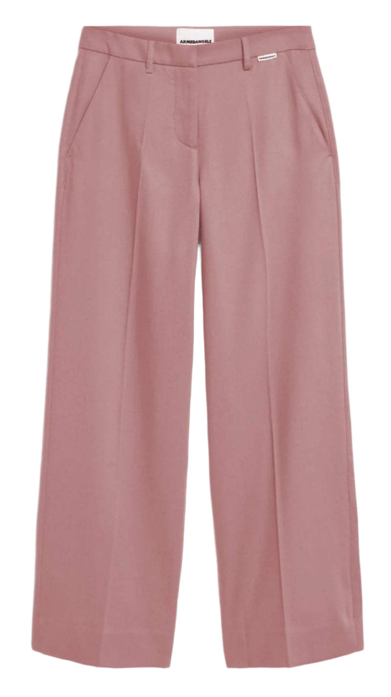 ARMEDANGELS Leandraa trousers light berry women