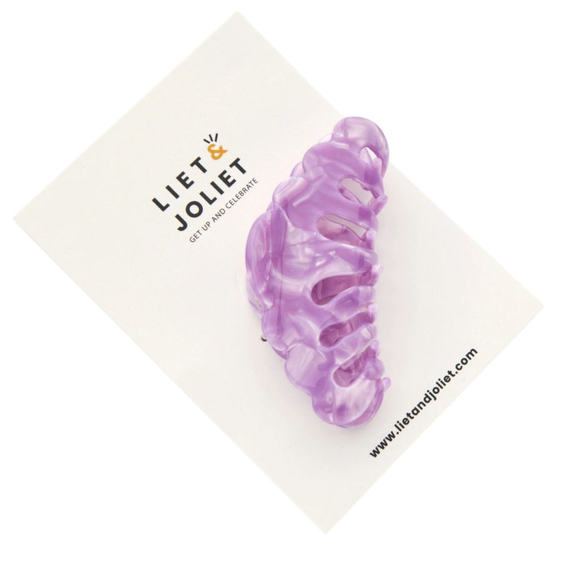 LIET & JOLIET Espen hair clip purple J25184MIX02