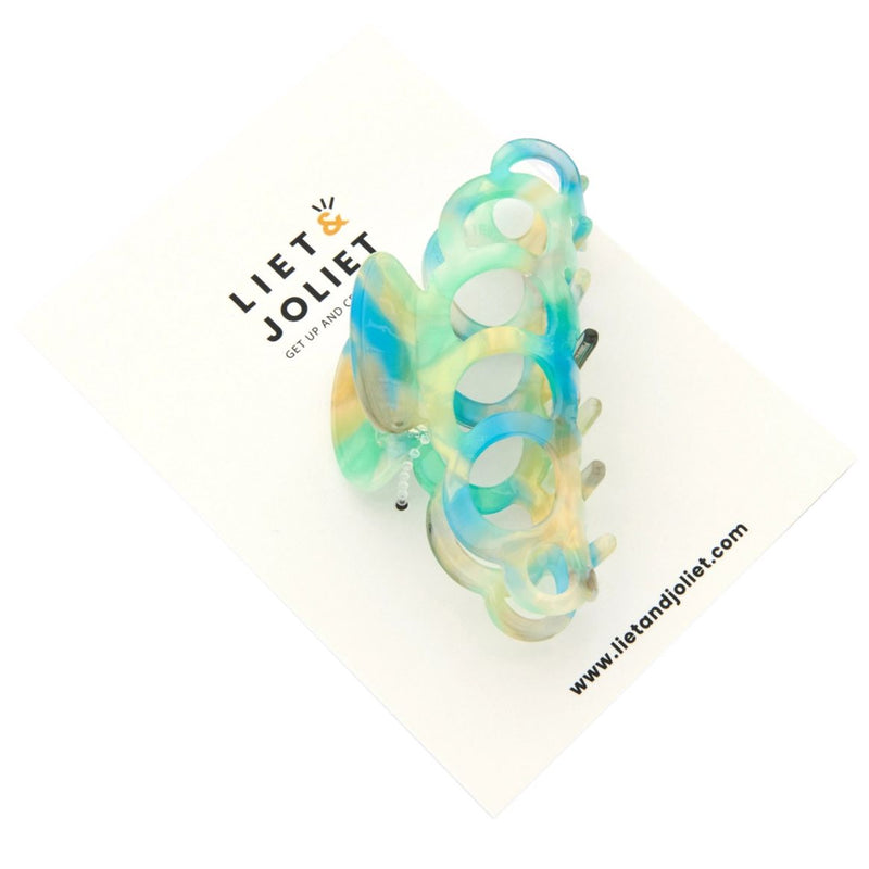 LIET & JOLIET Tyra hair clip green blue J25185MIX02