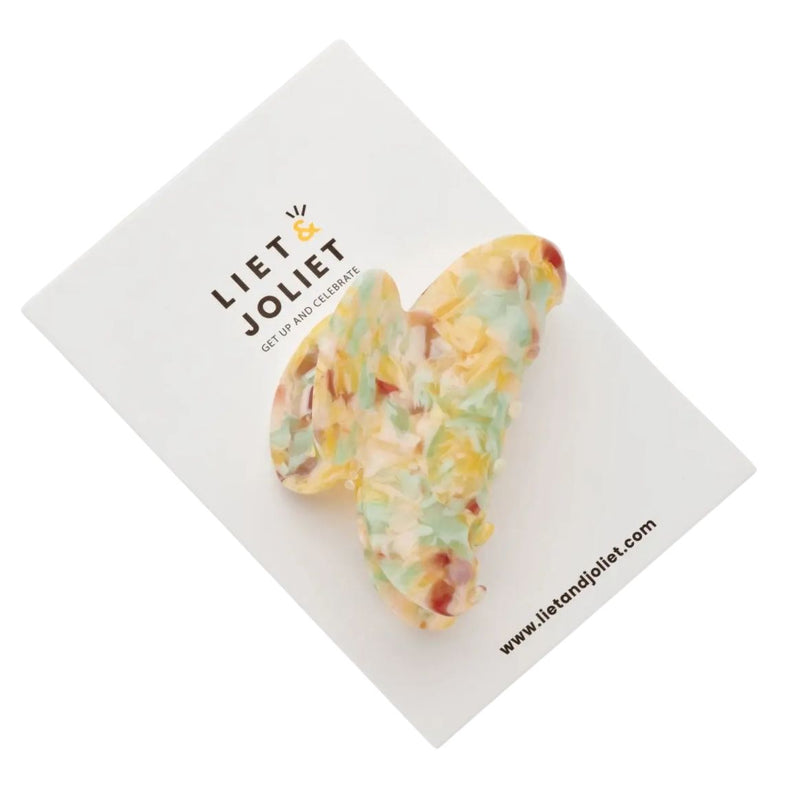 LIET & JOLIET Hair clip yellow green J25343MIX01