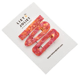 LIET & JOLIET Lucia hair pin set red J25351MIX09