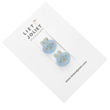 LIET & JOLIET hair clip set blue bunny J25331MIX02