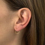 LILO JEWELRY Twist earrings gold filled