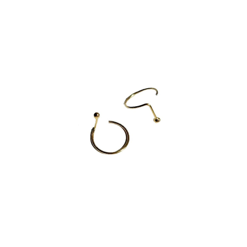 LILO JEWELRY Twist earrings gold filled