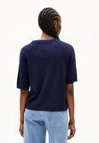ARMEDANGELS Lizaa lino top tinted navy women