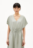 ARMEDANGELS Maaholina lino dress seagreen women