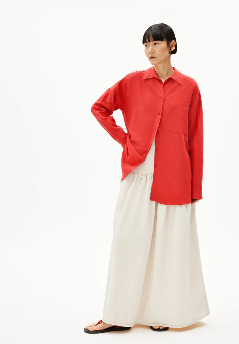 ARMEDANGELS Maalgaa lino coral blush women