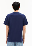 ARMEDANGELS Maarkos t-shirt blue noon men